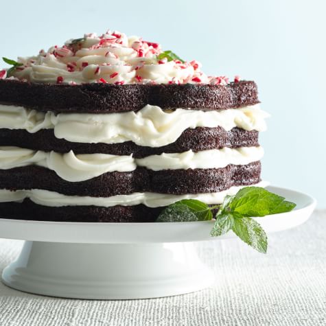 Chocolate Peppermint Layer Cake - The Sugar And Salt Co.
