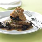 Roasted Pork Loin with Morel Sauce