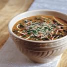 White Bean Pasta and Swiss Chard Soup