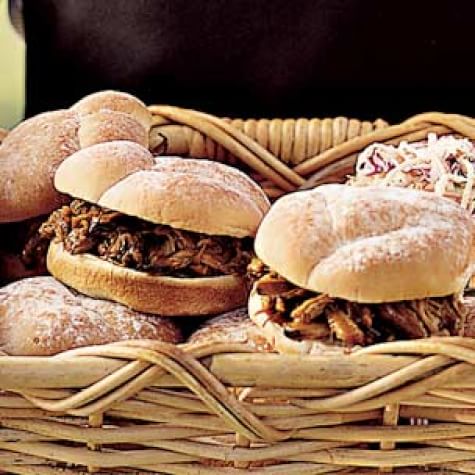 Not-So-Pulled-Pork Sandwiches