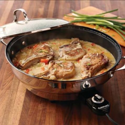 Smothered Pork Chops Recipe - Chef Billy Parisi