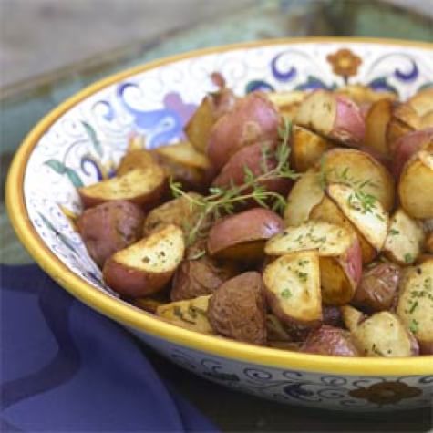 Creamed New Potatoes with Herbs - Momsdish