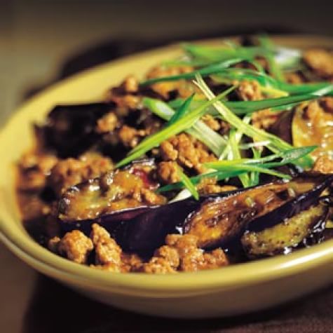 Sichuan-Style Braised Eggplant