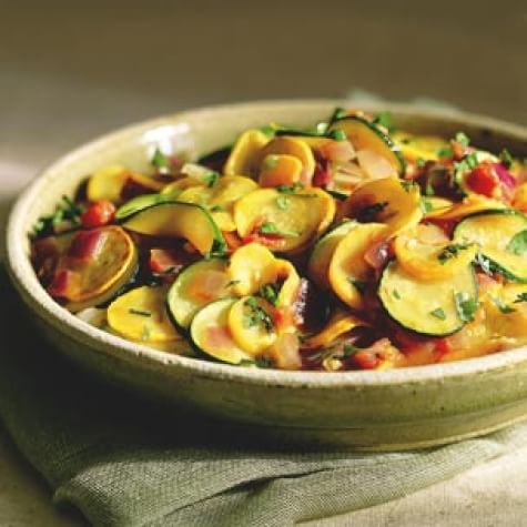 Summer Squash with Southwestern Flavors