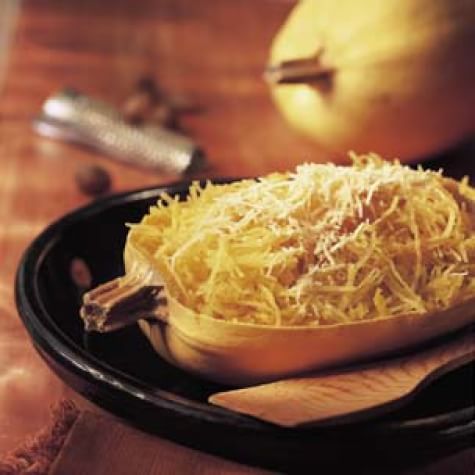 Spaghetti Squash with Brown Butter and Parmesan