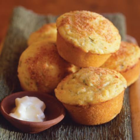 Jalapeño-Cornmeal Muffins
