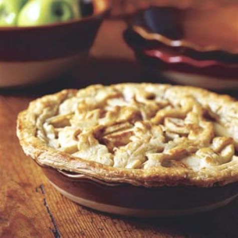 Caramel-Apple Lattice Pie