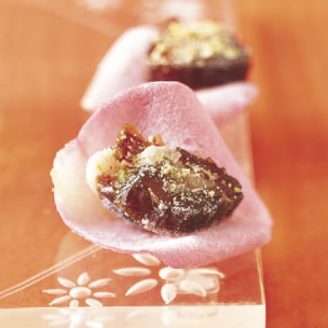 Dates Stuffed with Rose-Almond Paste