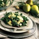 Watercress, Pear and Goat Cheese Salad with Sherry Vinaigrette