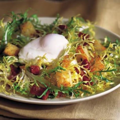 Frisee-Lardon Salad Recipe