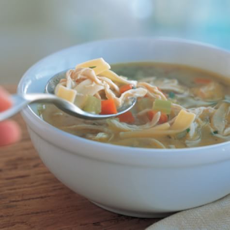 Mason Jar Chicken Noodle Soup - Delicious Living