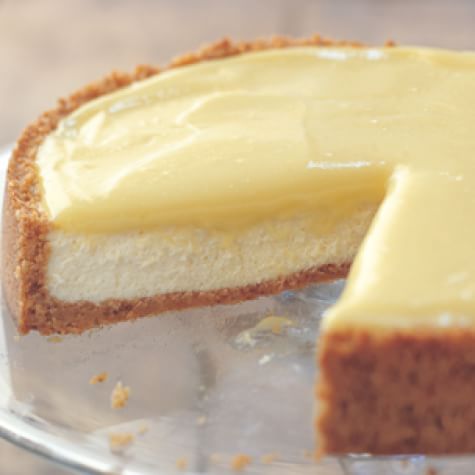 The Italian Dish - Posts - Lemon Goat Cheese Cake