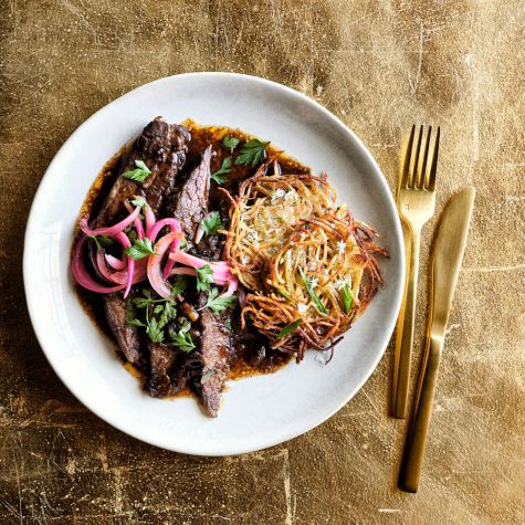 Slow Cooker Red Wine Beef Brisket - The Magical Slow Cooker