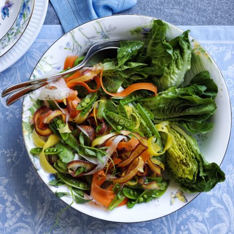 Carrot & sugar snap salad recipe