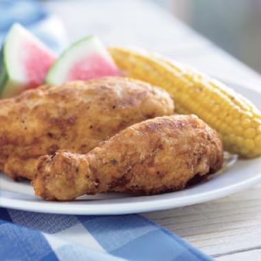 Old-Fashioned Fried Chicken Dinner