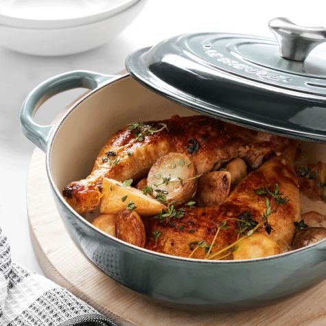 Recipe: Braised Chicken and Potatoes for Two | Williams Sonoma