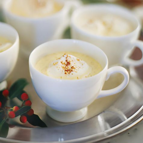 Eggnog with Nutmeg and Cinnamon