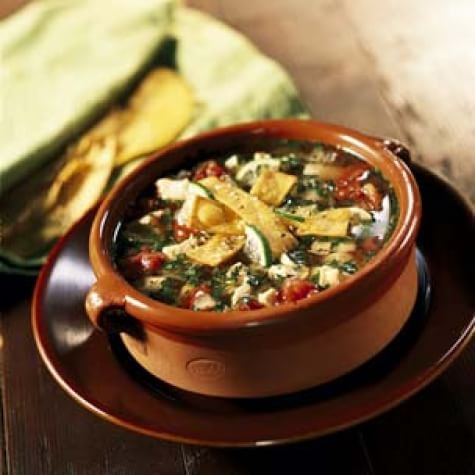 Chicken, Tortilla and Lime Soup
