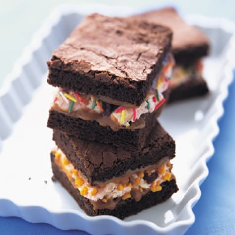 Chocolate-Cherry Ice Cream Sandwiches