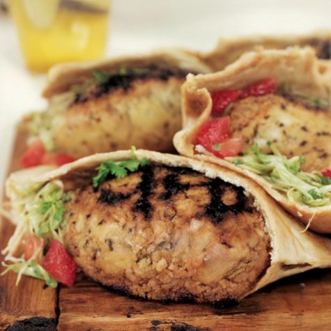 Moroccan-Spiced Lamb Burgers