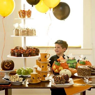 A Haunting Halloween Buffet