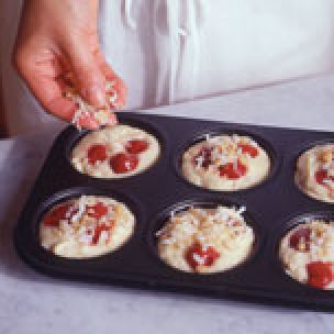 Mixing Muffin Batter