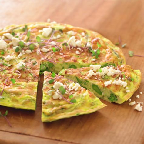Grilled Asparagus Frittata