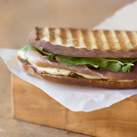 Speck, Taleggio and Fig Jam Panini