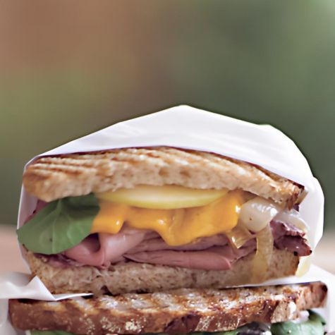 Roast Beef and Caramelized Onion Panini