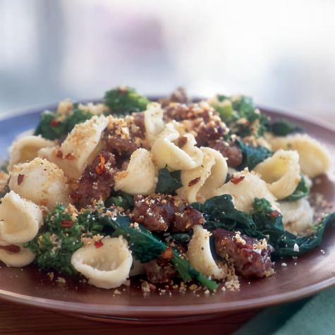 Orecchiette with Broccoli Rabe and Sausage