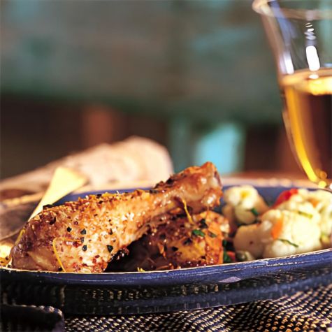 Chicken with Lemon and Oregano