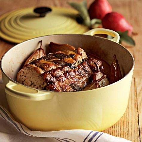 Roast Pork with Pears