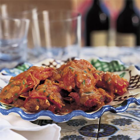 Peppers Stuffed with Salt Cod (Pimientos Rellenos de Bacalao)