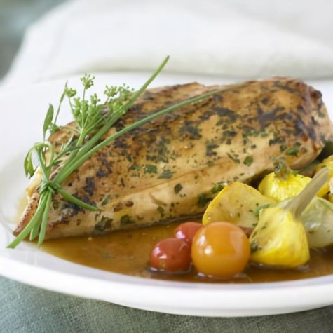 Herbed Chicken with Summer Vegetables