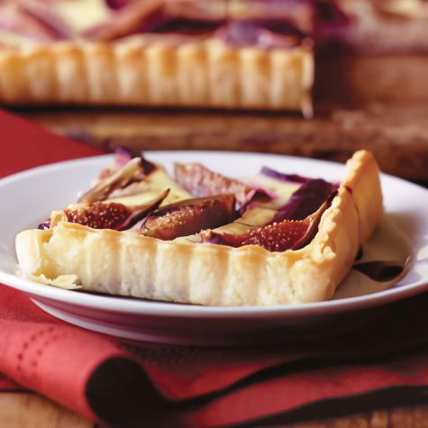 Fig Tart with Goat Cheese and Thyme