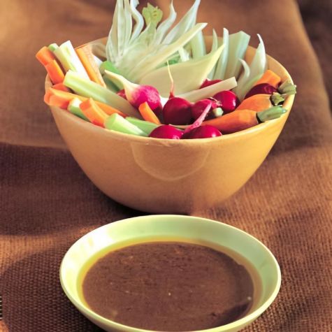 Anchoïade with Radishes, Fennel, Celery and Carrots