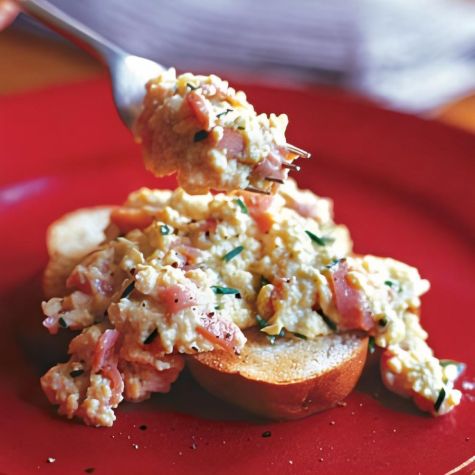 Shirred Eggs with Smoked Salmon