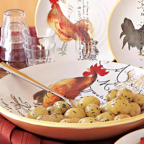 Steamed Potatoes with Butter and Herbs