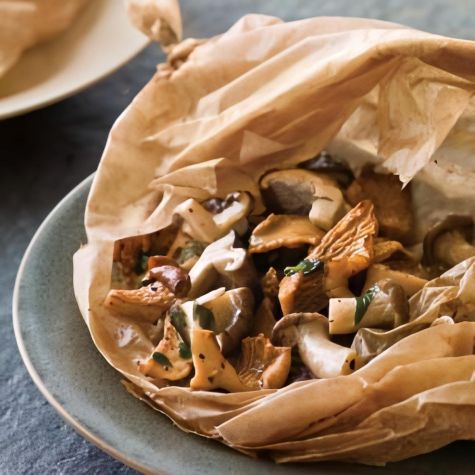 Mushrooms en Papillote