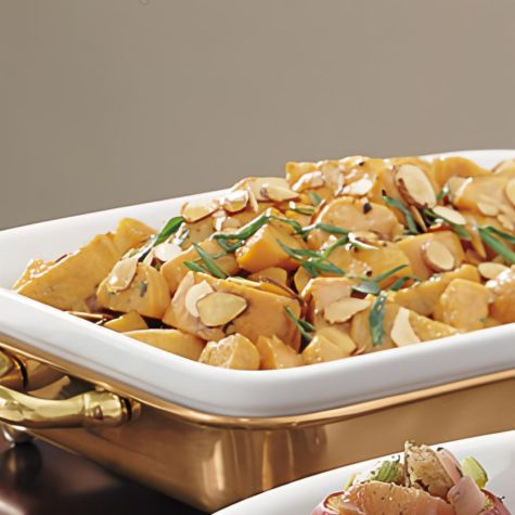 Roasted Yams with Maple Syrup