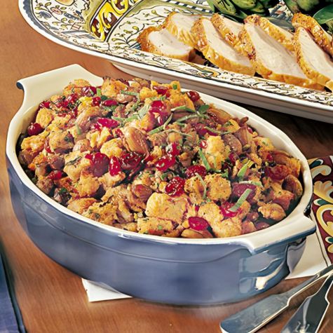 Chestnut and Cranberry Dressing