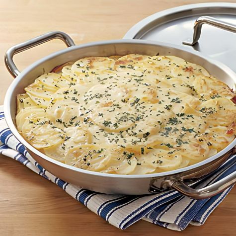 Potato and Onion Gratin