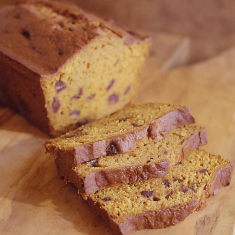 Pumpkin Bread with Dates