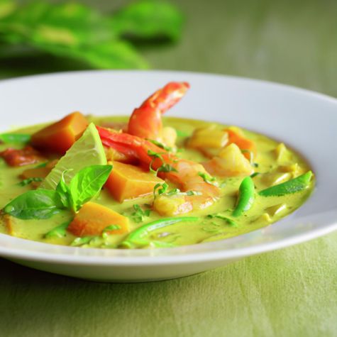 Thai Shrimp and Squash Soup