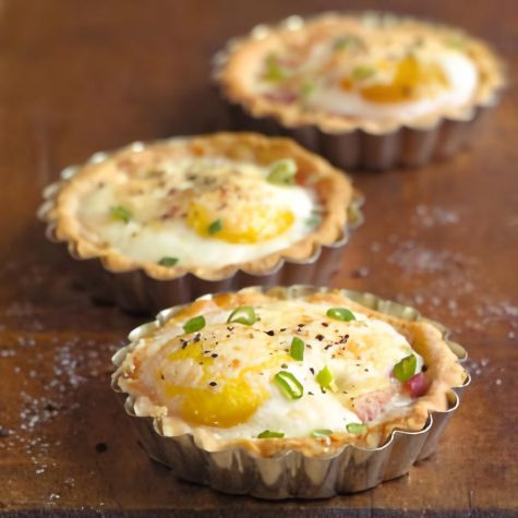 Ham and Egg Breakfast Tarts