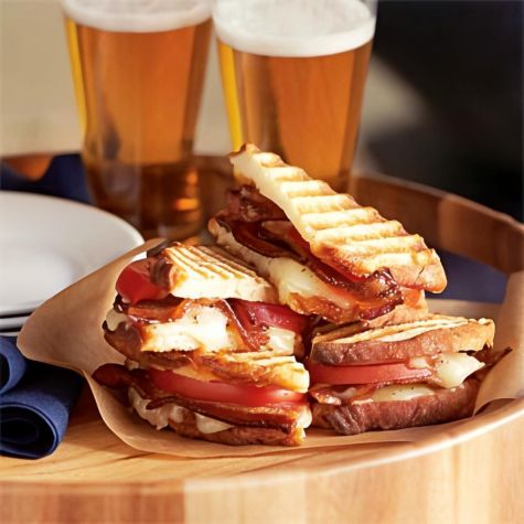 Cheddar, Bacon & Tomato Panini