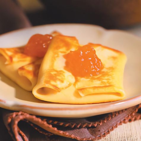 Cherry-Cheese Blintzes