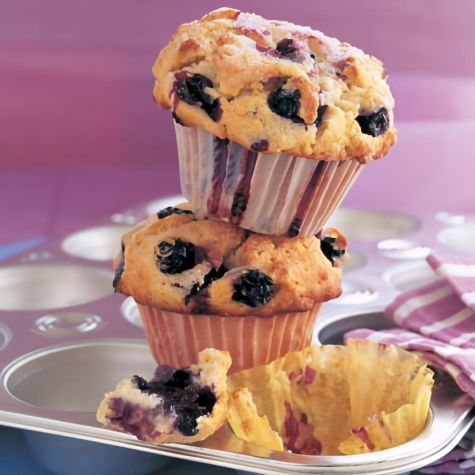 Big Blueberry Muffins