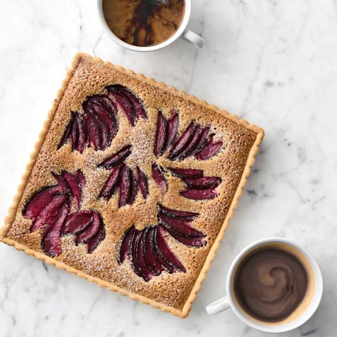 Plum-Almond Tart