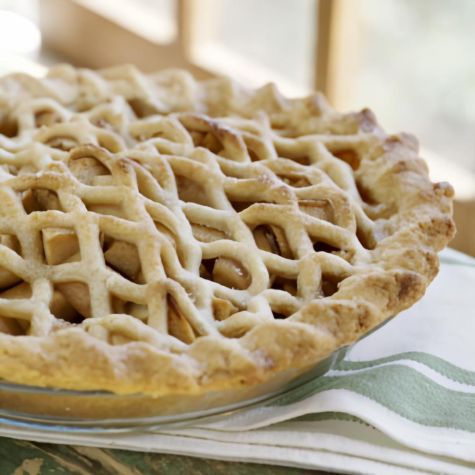 Lattice-Topped Apple Pie